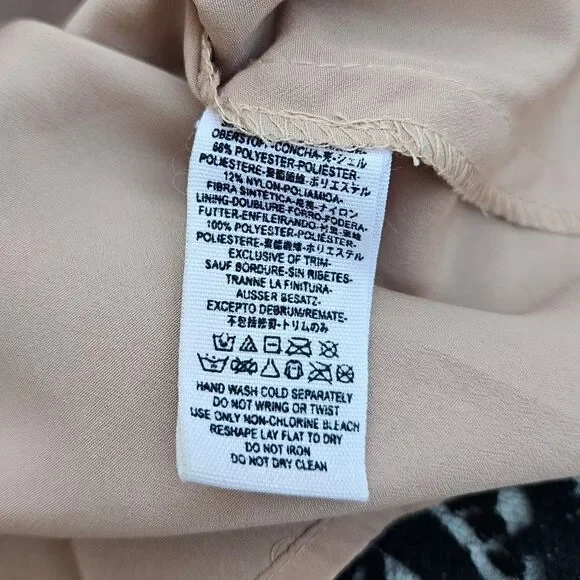 Free People Night Shimmers Lace Sequined Beige and Black Dress - Picture 11 of 15